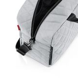 cestovná taška reisenthel duffelbag M rhombus light grey