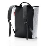 ruksak reisenthel shopper-backpack rhombus light grey