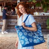 taška reisenthel shopper XL batik strong blue