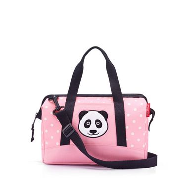 cestovná taška reisenthel allrounder XS kids panda dots pink