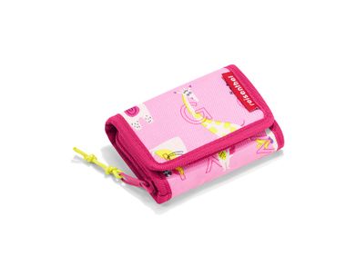 detská peňaženka reisenthel wallet ABC friends pink