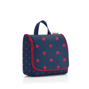 kozmetická taška reisenthel toiletbag mixed dots red