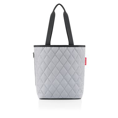 nákupná taška reisenthel classic shopper M rhombus light grey